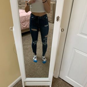 American Eagle super high rise jeggjng